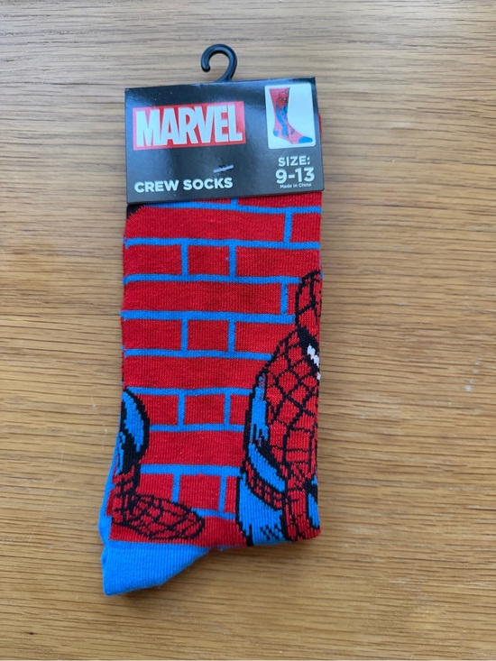 Marvel Other - Marvel Spider-Man Crew Socks — Red, Blue & Black Shoes Sizes 9-13
